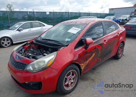 2013 Kia Rio Lx z USA, uszkodzony, nr VIN KNADM4A38D6312749